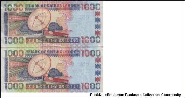 Banknote from Sierra Leone year 2002