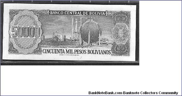 Banknote from Bolivia year 1984