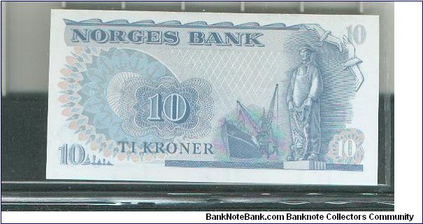 Banknote from Norway year 1979