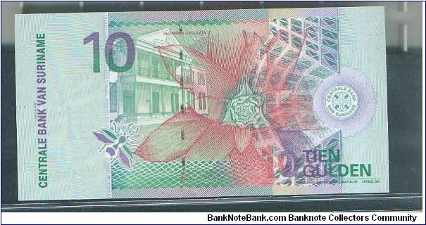 Banknote from Suriname year 2000