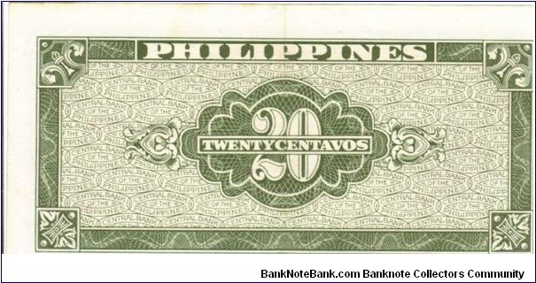 Banknote from Philippines year 1949