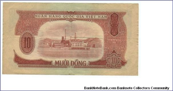 Banknote from Vietnam year 1959