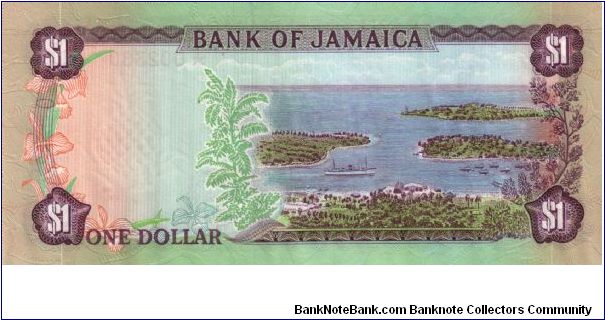 Banknote from Jamaica year 1976