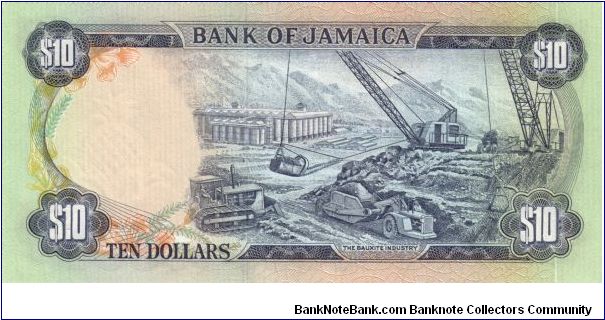 Banknote from Jamaica year 1977