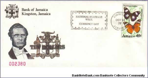 Banknote from Jamaica year 1977