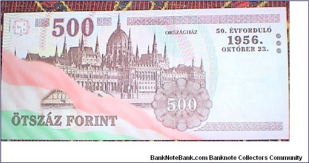 Banknote from Hungary year 2006