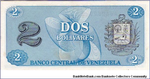 Banknote from Venezuela year 1989