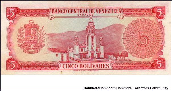 Banknote from Venezuela year 1974