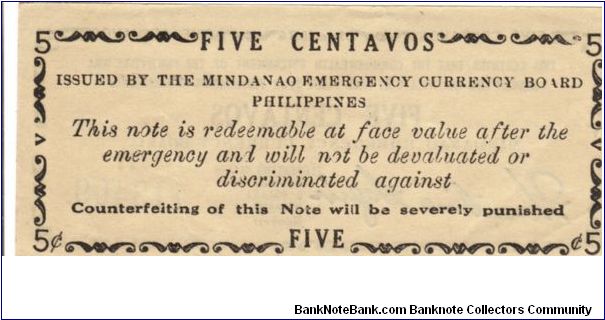 Banknote from Philippines year 1943