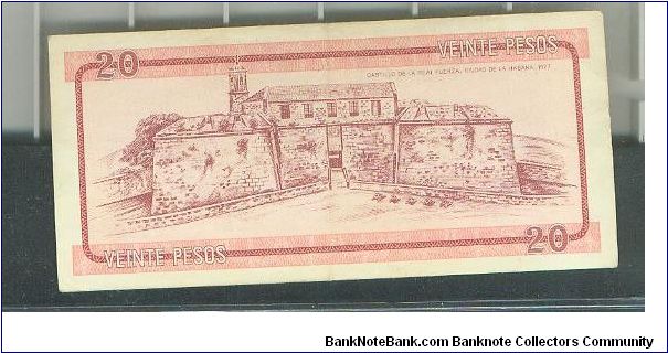 Banknote from Cuba year 1985