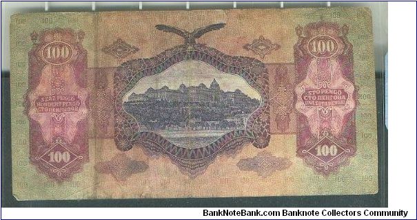 Banknote from Hungary year 1930