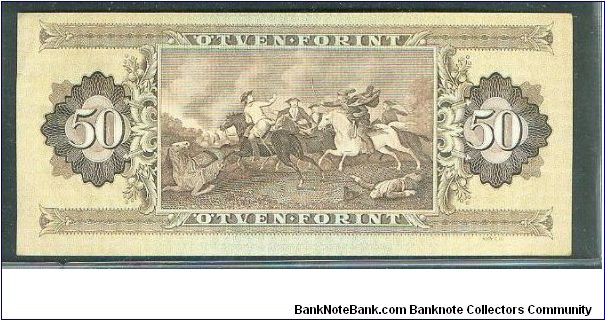 Banknote from Hungary year 1986