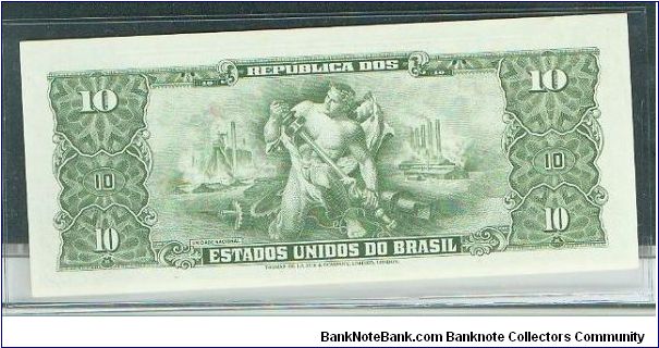 Banknote from Brazil year 1967