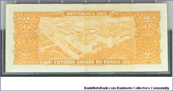 Banknote from Brazil year 1955