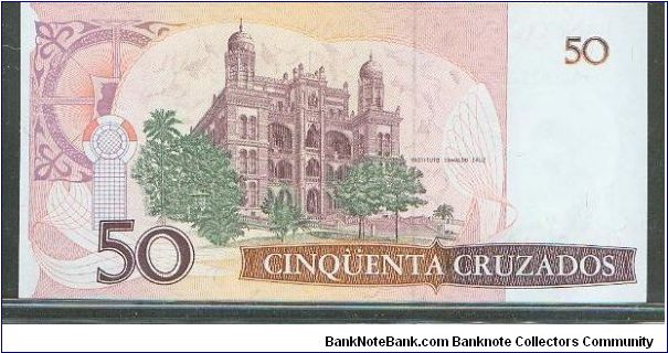 Banknote from Brazil year 1986
