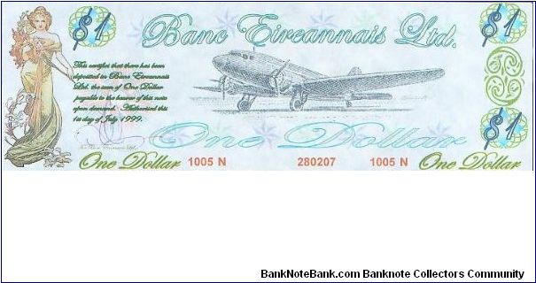 Banc Eireannais Ltd Banknote