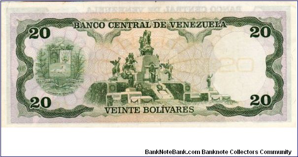 Banknote from Venezuela year 1987