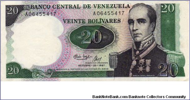 Denominacion: 50 Bolivares Banknote