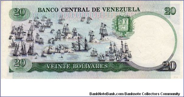 Banknote from Venezuela year 1987
