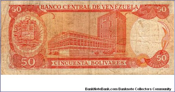 Banknote from Venezuela year 1977