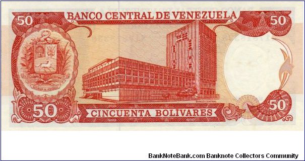 Banknote from Venezuela year 1990