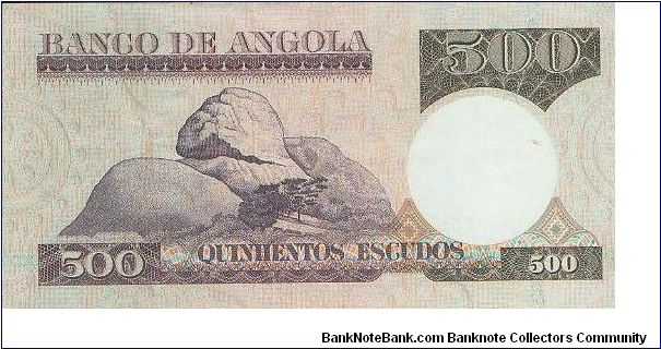 Banknote from Angola year 1973