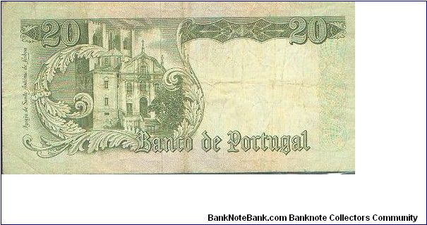 Banknote from Portugal year 1964