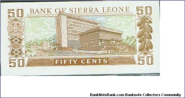 Banknote from Sierra Leone year 1984