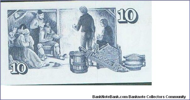 Banknote from Iceland year 1981
