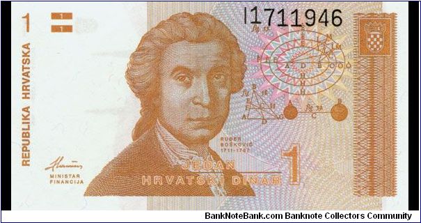 1 Dinara Banknote