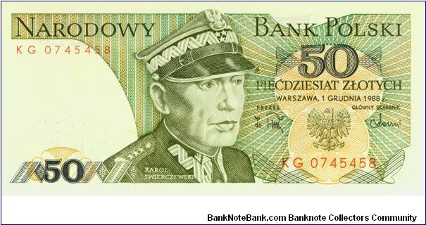 50 Zlotych Banknote