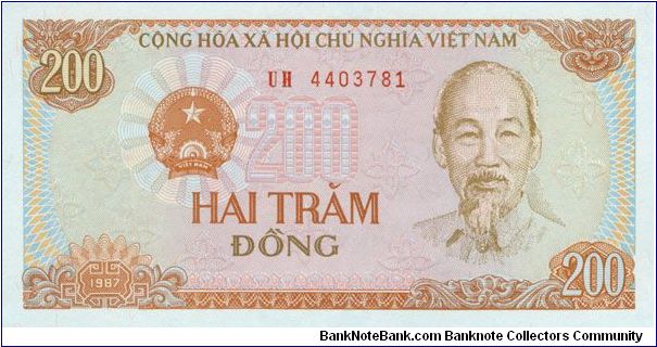 200 Dong Banknote