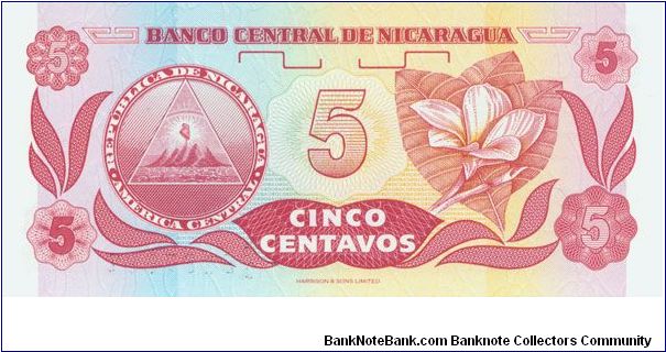 Banknote from Nicaragua year 1991