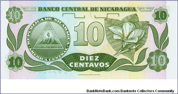 Banknote from Nicaragua year 1991