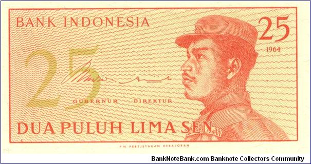 25 Sen Banknote
