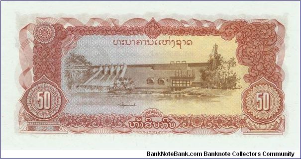 Banknote from Laos year 1979