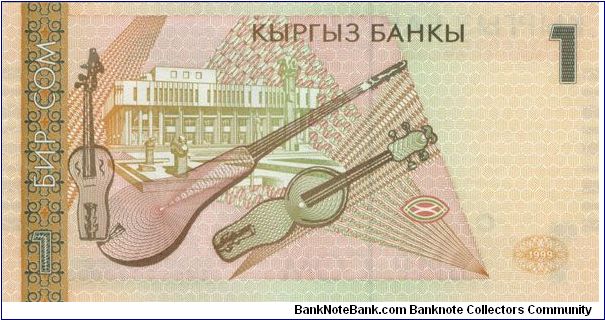 Banknote from Kyrgyzstan year 1999