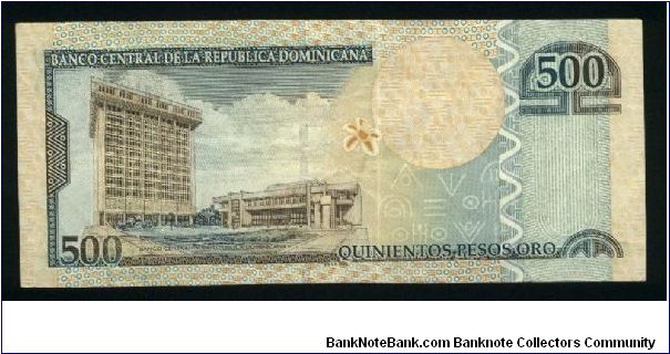 Banknote from Dominican Republic year 2003