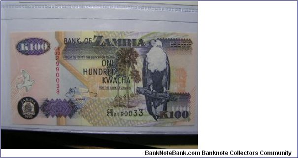 100 Kwacha Banknote