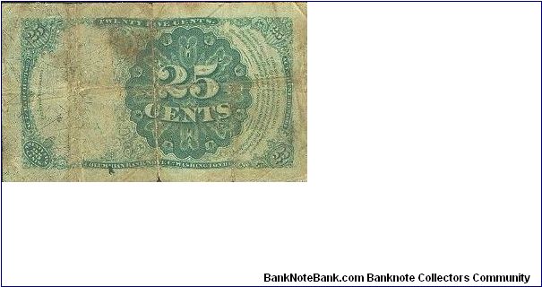 Banknote from USA year 1874