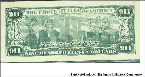 Banknote from USA year 2001