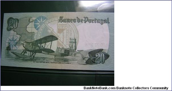 Banknote from Portugal year 1978