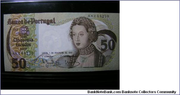 50 Escudos Banknote