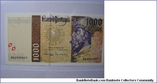 1000 Escudos Banknote