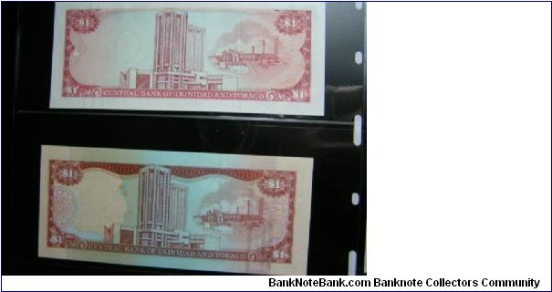Banknote from Trinidad and Tobago year 1992