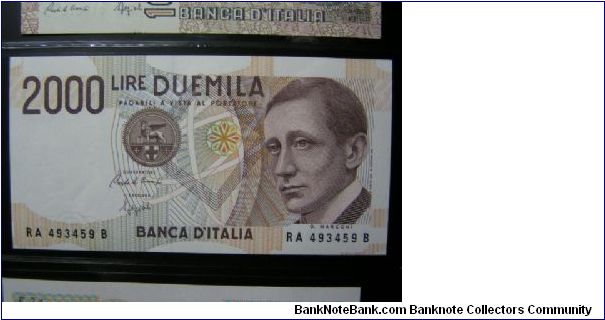 2,000 Lira Banknote