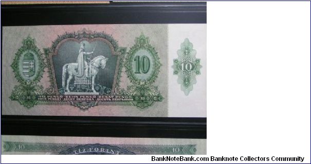 Banknote from Hungary year 1936