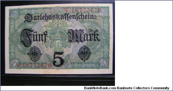 Banknote from Germany year 1917