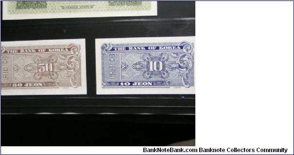 Banknote from Korea - South year 1962