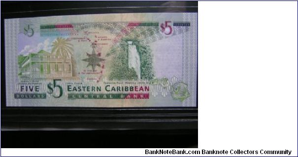 Banknote from Antigua and Barbuda year 2003